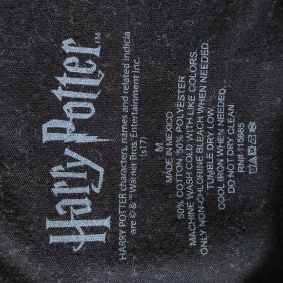 Harry Potter Ravenclaw Quidditch Women's Size M Raglan Shirt - Picture 4 of 4